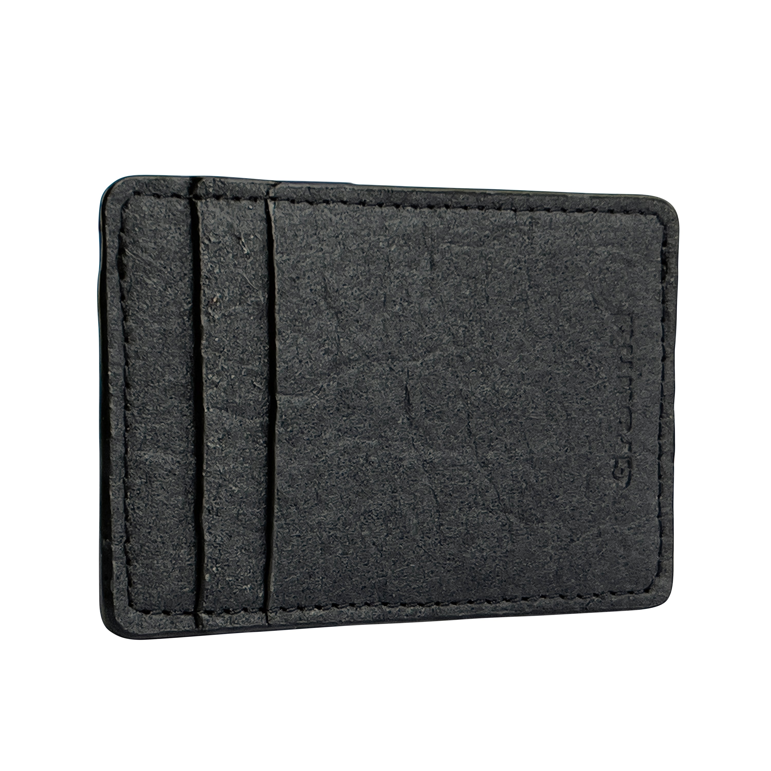 The Cardholder Ground wallet from the front angled